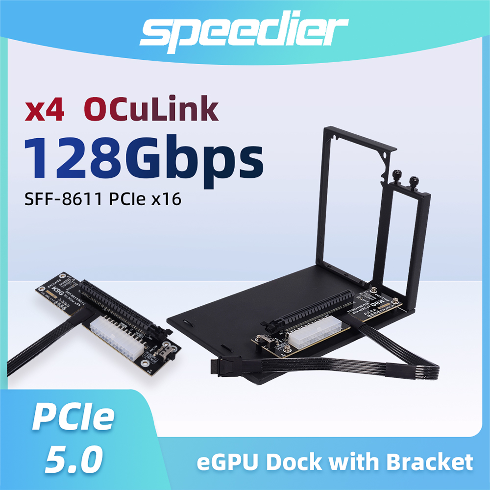 Oculink Egpu Dock Graphics Card - OCuLink SFF-8611 /8612 ต่อ PCIe X16