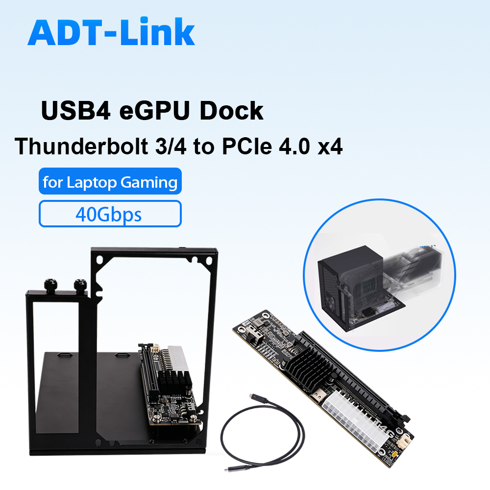 ADT-Link USB4 eGPU Dock Thunde - Thunderbolt 4 External Gpu Enclosure บทวิจารณ์และราคา