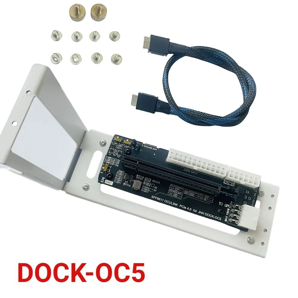 การ์ดจอ GPU Dock PCI-E 4.0 X4  - Oculink Egpu Dock Graphics Card บทวิจารณ์และราคา